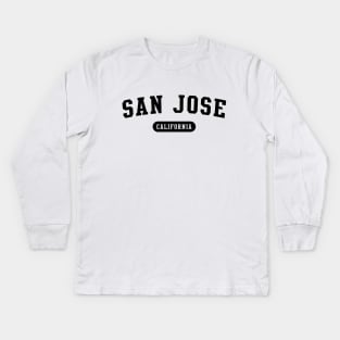 San Jose, CA Kids Long Sleeve T-Shirt